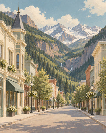 Telluride Light — Colorado wall art