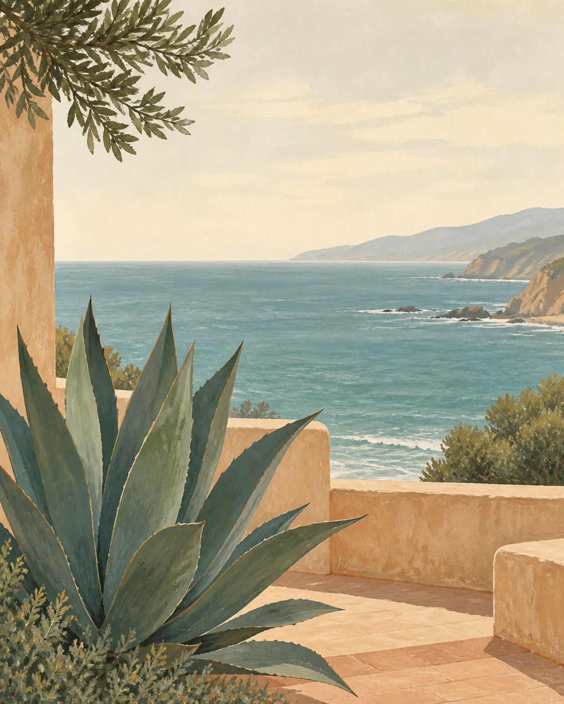 Pacific Horizon decorative art