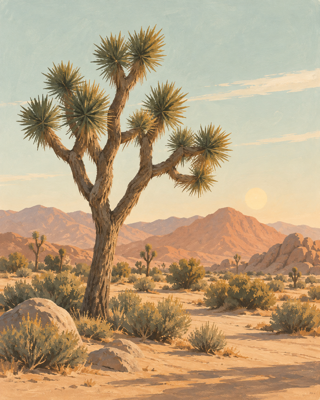 Desert Light decorative art