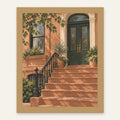 Brooklyn Steps — natural oak frame, digital preview