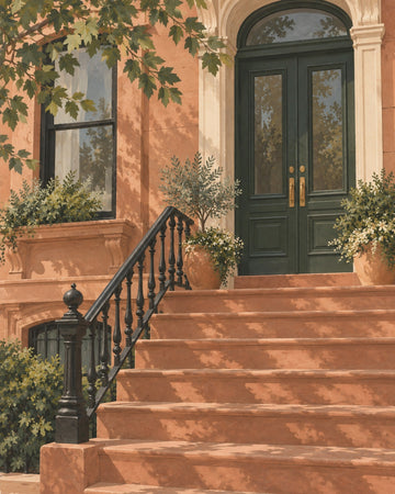 Brooklyn Steps — New York wall art