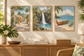Hawaii set of three room mockup
