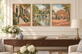 Massachusetts set of three room mockup