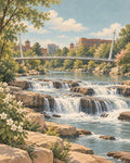 Greenville Morning — South Carolina wall art