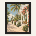 Key West Calm — black frame, digital preview