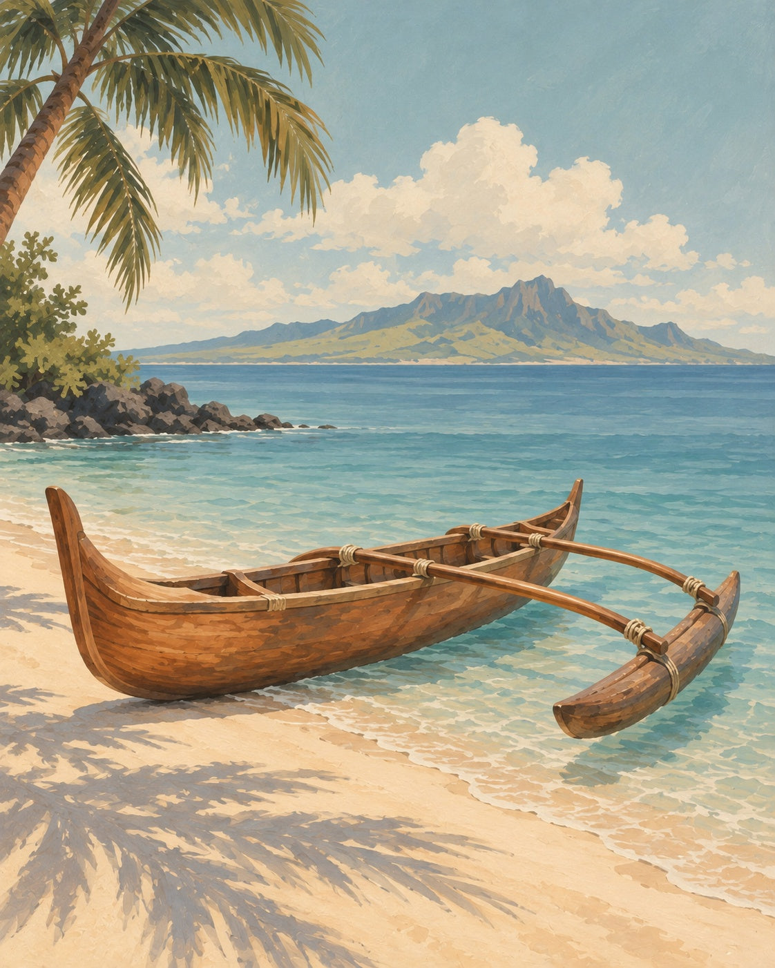 Outrigger Rest — Hawaii wall art
