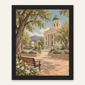Prescott Quiet — black frame, digital preview