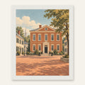 Salem Streets — white frame, digital preview