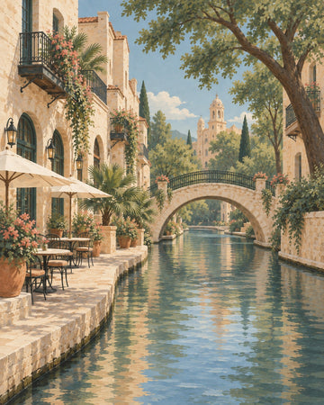 San Antonio Calm — Texas wall art
