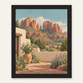 Sedona Light — black frame, digital preview