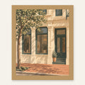 SoHo Sunlight — natural oak frame, digital preview
