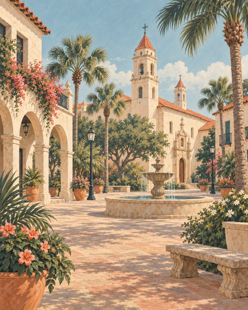 St Augustine Light — Florida wall art