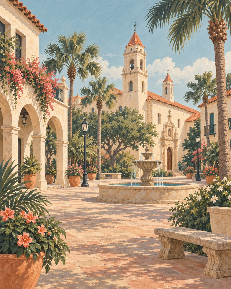St Augustine Light — Florida wall art
