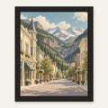 Telluride Light — black frame, digital preview