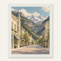 Telluride Light — white frame, digital preview