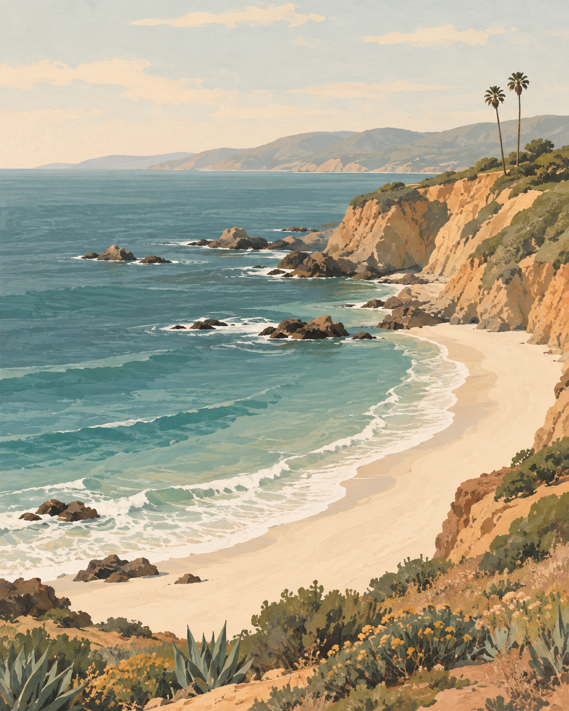Coastal Cove decorative art